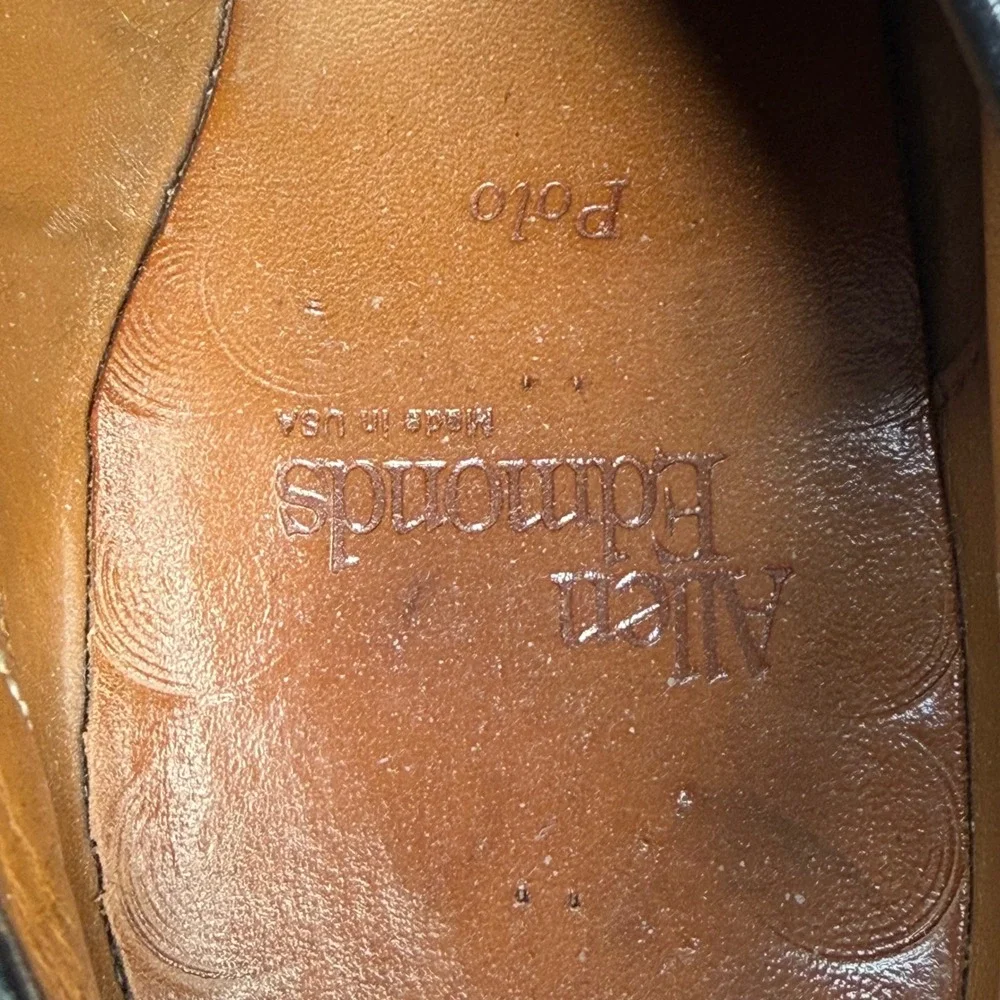 Allen Edmonds Polo Shell Cordovan Spectator‎ Wingtip Oxford Shoes Burgundy 7